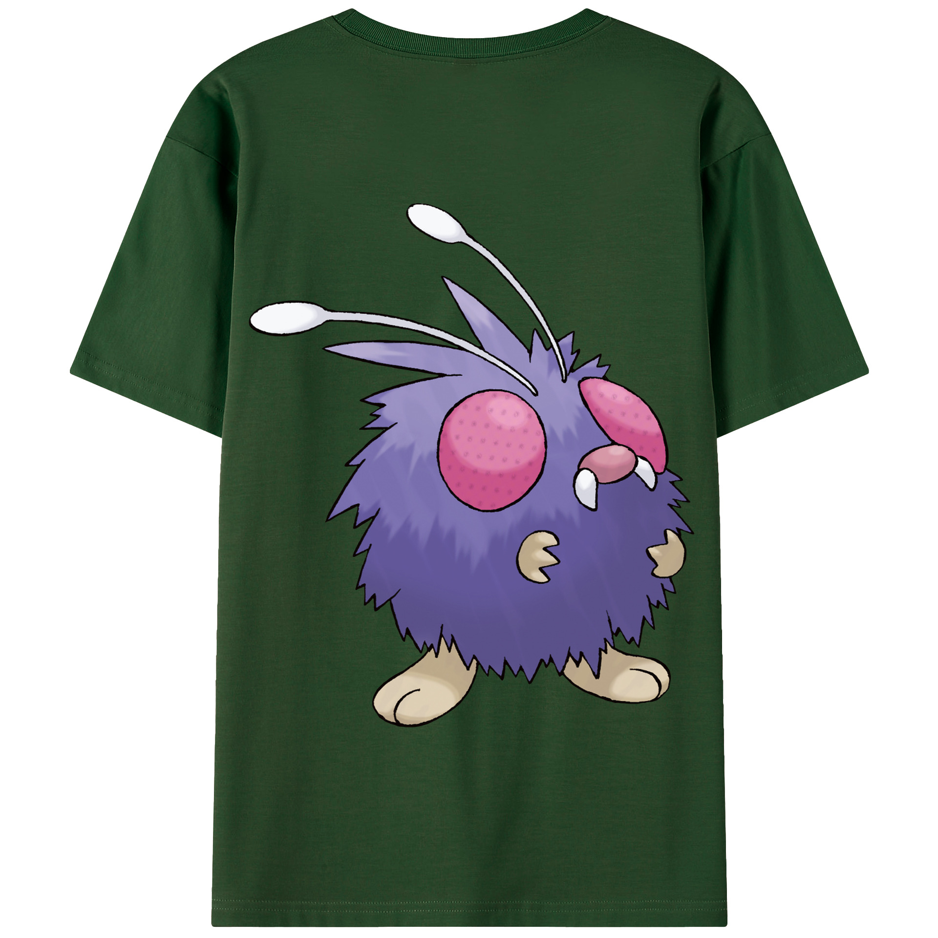 （画像用） ポケットモンスター Pokémon 綿100％半袖Tシャツ（背面プリント）
